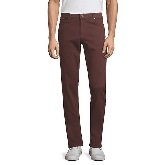 J Brand Mens Tyler Slim Fit Jeans, Red, 30W x 32L