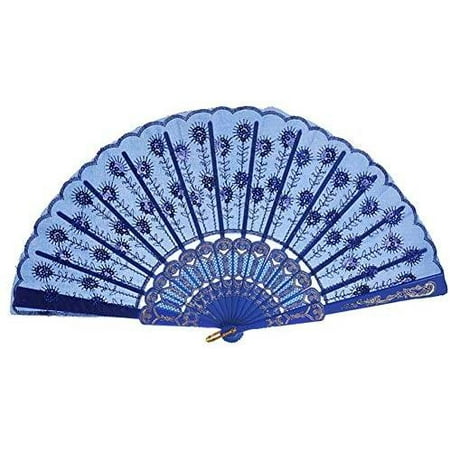 

QING SUN Hand Fan Folding Fan Fan Antique Bamboo Folding Fan Used for Party Decoration Decorative Dancing