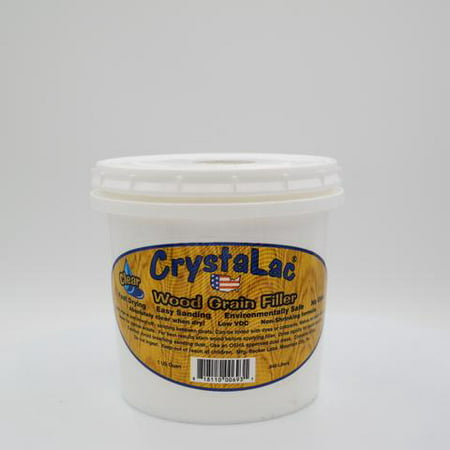 Crystalac Wood Grain Filler - Quart (Best Wood Grain Filler)