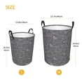 thumbnail image 3 of Sikiie Funny Chicken Print Round Dirty Clothes Basket, Waterproof Standing Foldable Storage Basket, for Laundry Room, Bedroom, Bathroom Storage-Medium, 3 of 6