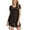 Black, variant on As Rose Rich Women's Swimsuit Cover Up Lace Beach Dress Bikini Coverup, S