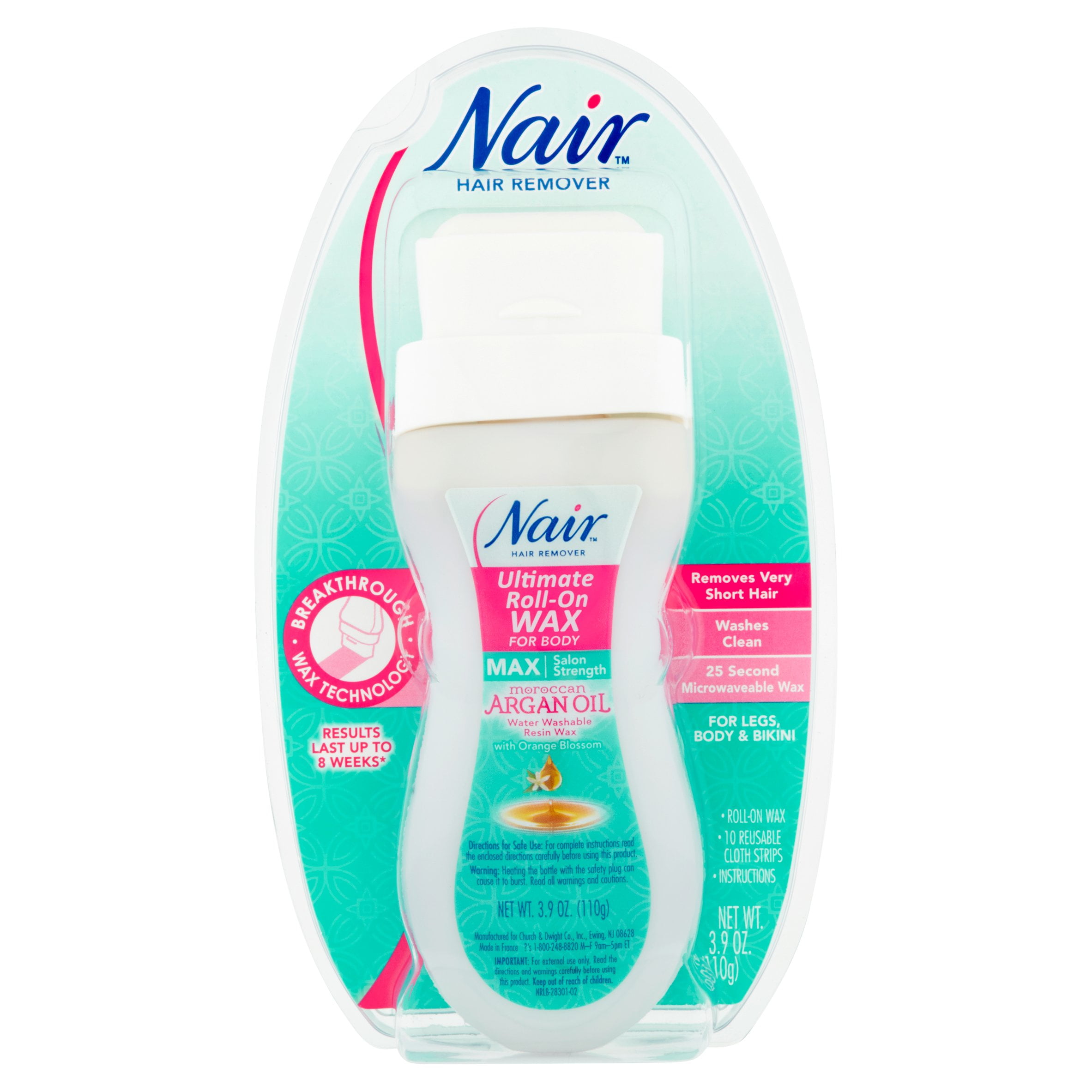 Nair remove. Nair glide away.