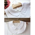 thumbnail image 5 of Cuello de camisa falso blanco para mujer, cuello desmontable para blusas, suéteres, vestidos, uniformes, chaquetas (blanco), 5 of 5