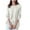 White, variant on Diufon Womens Long Sleeve Sweaters Fall Casual Solid Color Tops Rounds Neck Pullover Tops