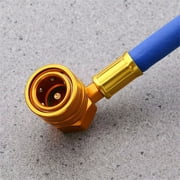 Kokovifyves Car R134A A/C Air Conditioning Refrigerant Recharge Hoses Tool with Gauge Tube