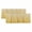 Yellow, variant on Valances for Windows, Beige Brown Ombre Valance Curtains Blackout Drapes for Kitchen/Bathroom/Cafe, Modern Abstract Art Gradient Rod Pocket Window Toppers Valances 2 Pack 42''x12''