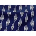 thumbnail image 4 of oneOone Viscose Jersey Fabric Stripe Ikat Printed Fabric 1 Yard 60 Inch Wide, 4 of 4