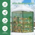 thumbnail image 2 of Polar Aurora 7x7x7.3 ft Walk-in Greenhouse,With Heavy-Duty Metal Frame and 180g Double Layer PE Cover, Indoor and Outdoor Green house Kit for Garden/Patio/Backyard, 2 of 7