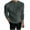 Dark Gray, variant on Miluxas Men Quarter Button Sweater Pullover Cable Knit Henley Mock Neck Sweater White 10(XL)