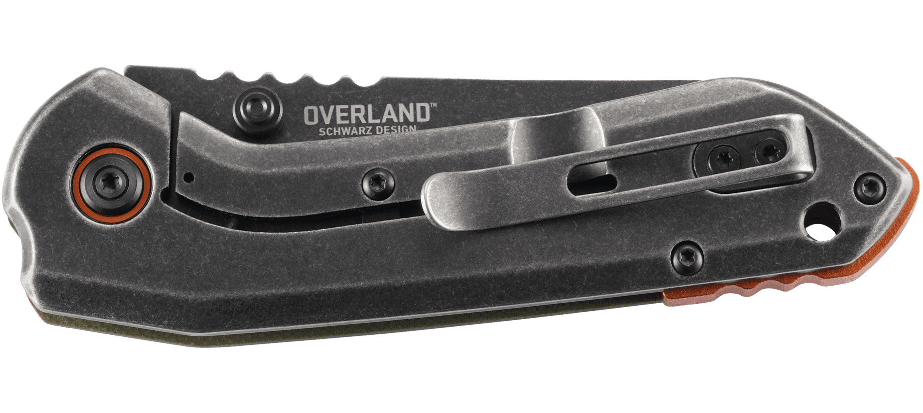 CRKT Overland Outdoor Survival Folding Knife with Frame Lock: Stainless Steel Plain Edge Blade, G10 Handle, Pocket Clip, 6280