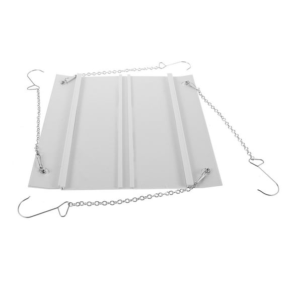 KAKOWELY air vent extender Adjustable AC Air Deflector For Central Air Conditioner Plastic Square Air Conditioner Baffle to Enhance Cooling And Heating Circulation