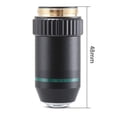 thumbnail image 1 of Objective Lens For Achromatic Objective Lens 160mm Black 4X//20X/40X/60X/100X, 1 of 4