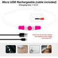 thumbnail image 4 of Light Up Dog Collars, Single-Color USB Rechargeable LED Dog Collar 1 Count, TPU Cuttable Size Glow Collar for Dogs, Dog Collar Light, Please Do Not Use Fast Charging, 4 of 6