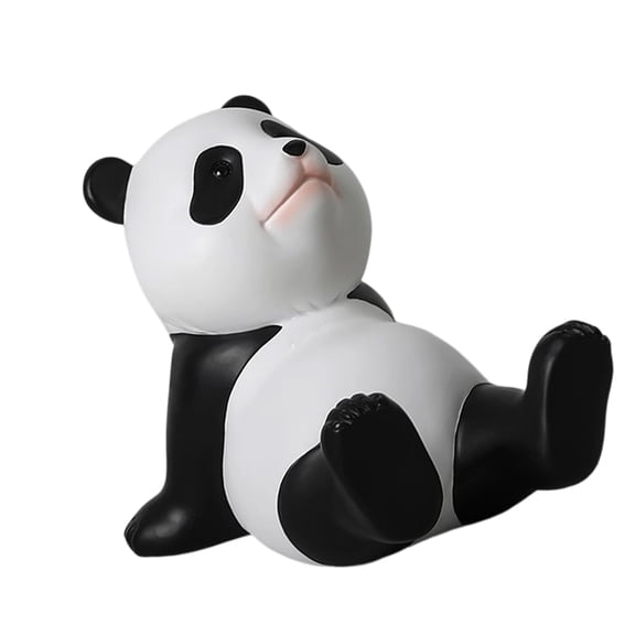 COOLHOOD Lovely Panda Resin Phone Stand Desk Decor For Smartphones Tablets Stable Holder Perfect for Girl