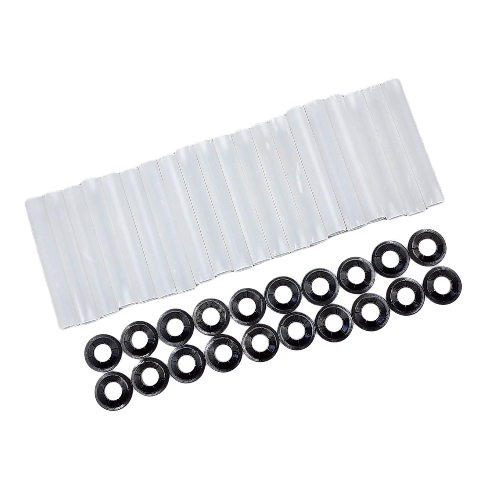 TISHITA 70mm Garage Door Hinge Quiet Roller Sleeves Quiet Garage Door