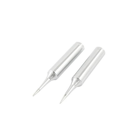 Unique Bargains 2 Pcs 42mm Long 0.2mm Point Dia Soldering Solder Iron Tip 900M-T-I