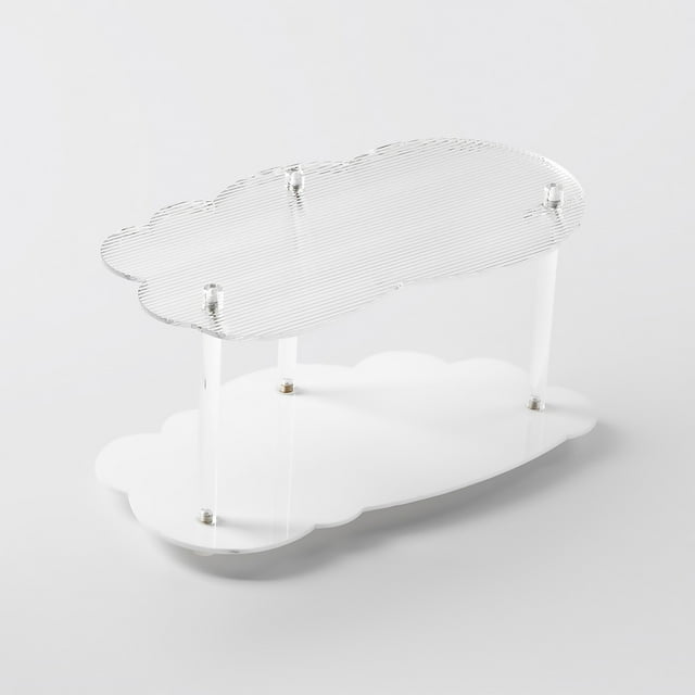 VENTRAY Étagère en Acrylique pour la Maison BeigeCloud