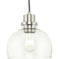 thumbnail image 2 of P500405-009-Progress Lighting-Garris - 1 Light Mini Pendant In Farmhouse Style-8.25 Inches Tall and 8 Inches Wide-Brushed Nickel Finish, 2 of 7