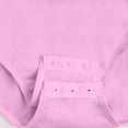 thumbnail image 6 of Yeaiivve Dance Girls Outfits Short Sleeve Pleated V Neck Jumpsuits Ballet Gymnastic Outfits Solid Color Classic Basic Leotard Bodysuit for 3-15Y, 6 of 7