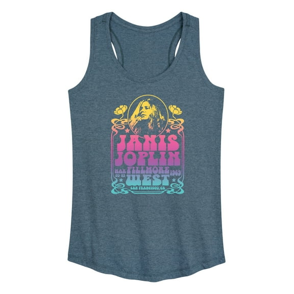Janis Joplin - Fillmore West - Women's Racerback Tank Top