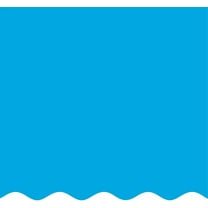SmartLine 12' x 20' Oval Solid Blue Overlap Above Ground Swimming Pool Liner, 48"/52" Height, 25 Gauge