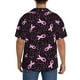 thumbnail image 3 of Fotbe Breast Cancer Awareness3 Camisa Estampada de Manga Corta para Hombre, Casual de Verano, Estilo Playero, Sin Arrugas-4X-Large, 3 of 5