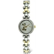 Mickey Mouse Watch With 2-Tone Band