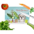 thumbnail image 2 of Caroline's Treasures BB1622LCB Christmas Tree and Gray Silver Shih Tzu Glass Cutting Board Large, 12H x 16W, multicolor, 2 of 2