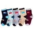 thumbnail image 1 of Qarigey 10 unids/set calcetines cálidos y acogedores para niñas y niños con calcetines de tela transpirable para niñas calcetines de bebé Medias Edad 1-3, 1 of 6