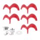 thumbnail image 2 of Generador de Viento de Eje Vertical Generador de Viento de 5 Palas Kit de Turbina DTHL600W Turbina de Viento Tipo Calabaza de 5 Palas para Farolas Domésticas Rojo ANGGREK Otros, 2 of 8