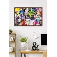 thumbnail image 2 of Sonic the Hedgehog (1991): Modern - Collage Wall Poster, 22.375" x 34" Framed, 2 of 5