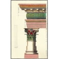 thumbnail image 2 of Vision Studio 22x32 White Modern Wood Framed Museum Art Print Titled - Small Column II, 2 of 4