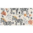 thumbnail image 2 of Cute Zebras and Flowers 3 Ring Binders 1.5 inch Hardcover File Folders with Interior Pockets A4 Size Organizer for School Office Hospital, 2 of 8