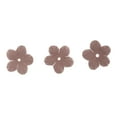 thumbnail image 4 of HILABEE Pack of 30 Velvet Fabric Flower Patches Embellishment Scrapbooking Appliques Craft pink Light Pink, 4 of 8