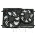 thumbnail image 2 of Dual Radiator and Condenser Fan Assembly Fits select: 2015-2019 FORD TRANSIT, 2 of 4