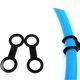 thumbnail image 5 of 3pcs Snorkel Tubo de Respiración Hebilla de Buceo Correa de Mascarilla Clip Sunnimix Guardián de la máscara de snorkel, 5 of 8