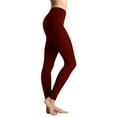 thumbnail image 4 of JJHGVB Fleece Lined Tights Thick Leggings for Women Yoga Pants Women Loose Pants Ladies Pants Casual Women Comfy Pants Womens Trouser Pants Red XL, 4 of 7