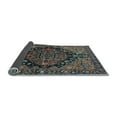 thumbnail image 2 of Ahgly Company Indoor Rectangle Persian Light Blue Traditional Area Rugs, 8' x 10', 2 of 4
