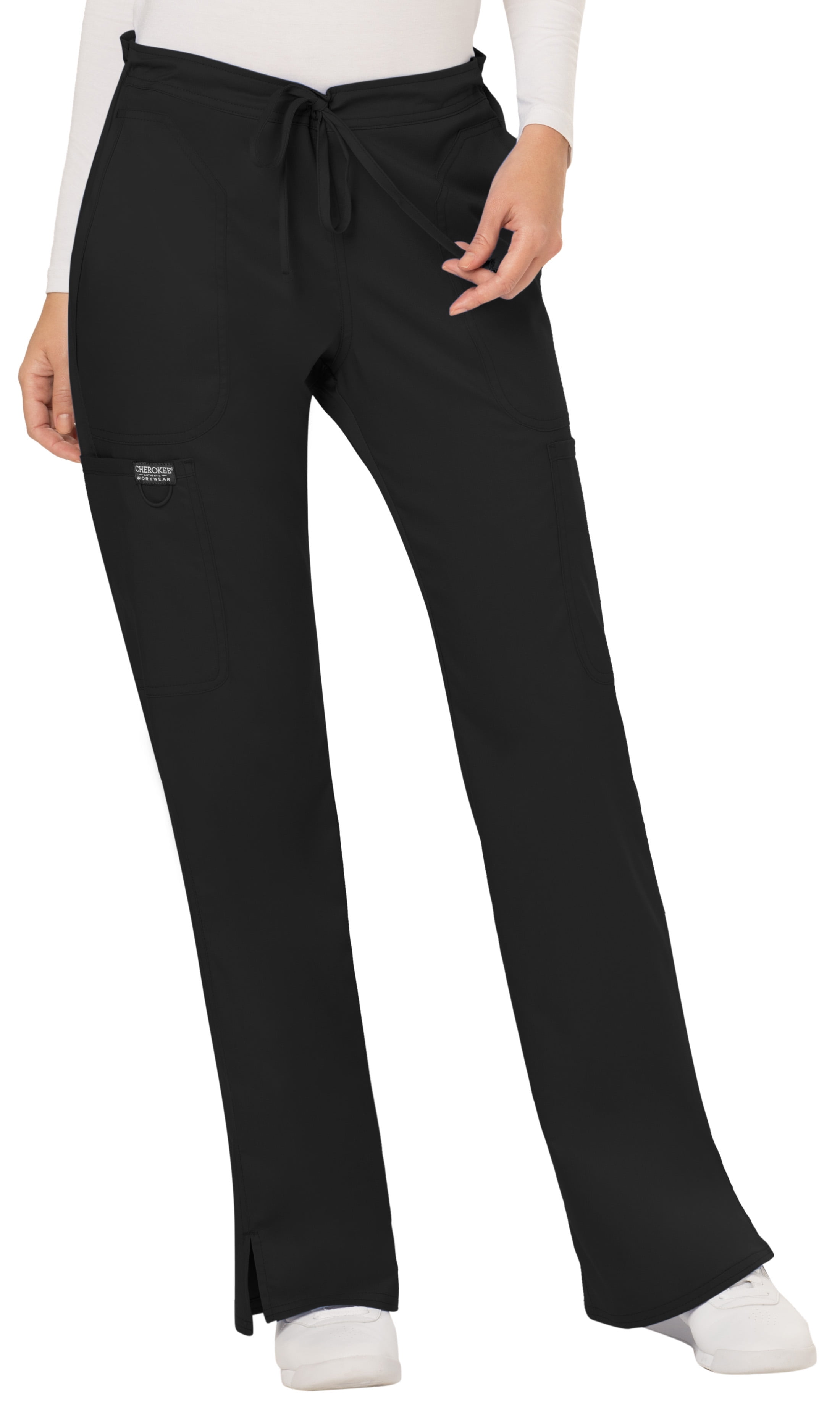 petite navy work trousers