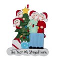 thumbnail image 2 of Xihbxyly Adorno Navideño Personalizado, Decoración de Resina Diy, Regalo de Cuarentena, Recuerdo Navideño para Amigos y Familiares, Personalizable, Incluye Lazo de Cinta, 7 × 10 Cm, Juego de 1/2/3 Pi, 2 of 3