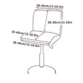 thumbnail image 3 of Gold Diamond Velvet High Stool Elastic Chair Cover Bar Low Back Chair Cover, 3 of 6