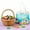 Multicolor-3, variant on Happy Easter Gift Bags with Handles,Reusable Easte Egg Hunt Bag, Multifunctional Non-Woven Spring Tote Goodie Bags for Easter Gifts Wrapping, Party Favors and Supplies