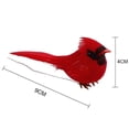 thumbnail image 1 of Decoración navideña Plugin navideño Simulación de pájaro rojo Jardín de pájaros rojos Decoración de jardinería Pájaro rojo, 1 of 3