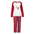 thumbnail image 3 of Odeerbi Matching Family Christmas Pajamas Sets Matching Family Home Wear Sets Xmas 2024 Casual Top with Bottom Outfits Loungewear Sleepwear Jammies for Dad, 3 of 7