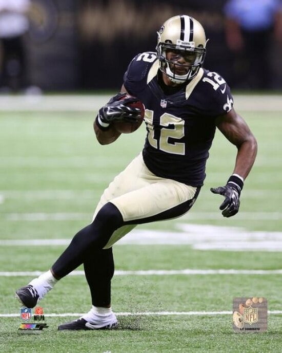 Marques Colston 2015 Action Photo Print - Item # VARPFSAASL200