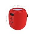 thumbnail image 4 of Bocina bluetooth portátil con luz led superior, 4 of 5