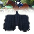 thumbnail image 4 of Coussin de Selle Universel, Coton Respirant et Confortable pour Chevaux Bleu Foncé, Grand Rouge, 4 of 8