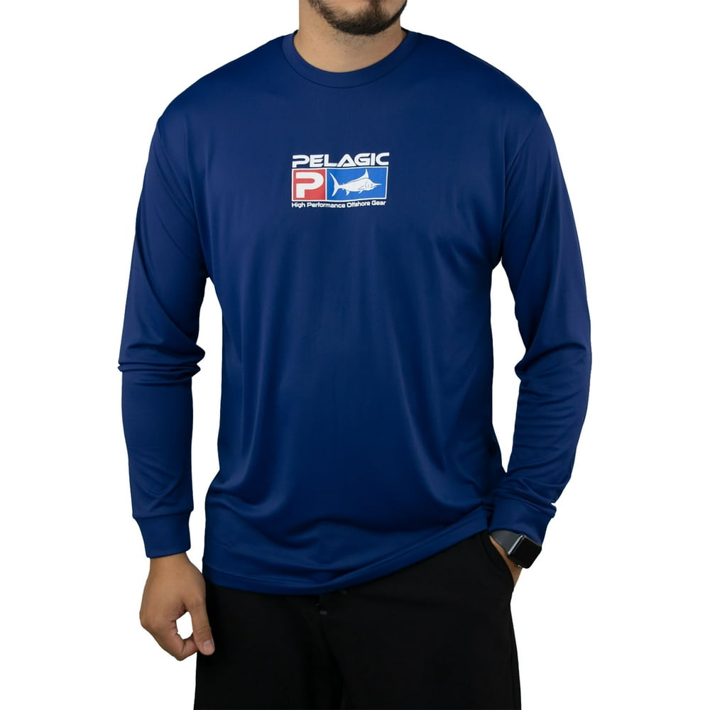 Pelagic - Pelagic Men's Aquatek Long Sleeve Performance Fishing Shirt ...