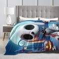 thumbnail image 4 of Jack Skellington Jack and Sally Blanket, Ultra Soft Blanket, Suitable for Beds, Sofas, and Travel, 4 of 8