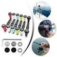 thumbnail image 2 of hejhncii Fishing Reel Handle Aluminum Alloys Spinnings Reel Handle Grip for Baitcasting, 2 of 20